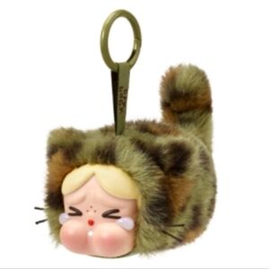 CRYBABY Wild but Cutie Series- Vinyl Plush Pendant - NIB - Camo Cutie